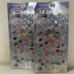 カミオジャパンプチドロップステッカー　シール　ユニコーン