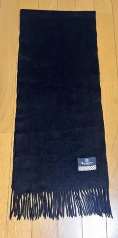 【中古・古着】アクアスキュータム Aquascutum カシミヤ100%マフラー