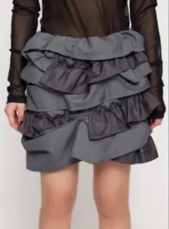 LAGUAGEM MIX STRIPE 2WAY スカートM