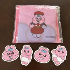 おぱんちゅうさぎ スシローコラボエコバック ステッカー