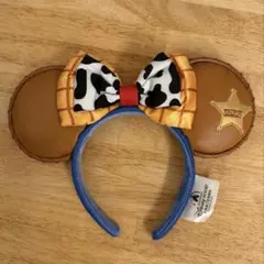【美品】上海ディズニー カチューシャ ウッディ トイストーリー