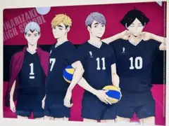 ハイキュー　稲荷崎クリアファイル