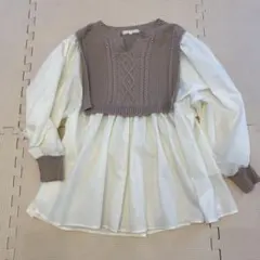 グローブ　Mサイズ　ニット　チュニックのサムネイル