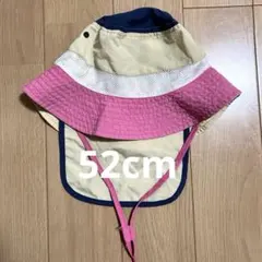 バースデイ　日除け付き帽子　ハット キッズ　52cm 女の子　男の子　春夏のサムネイル