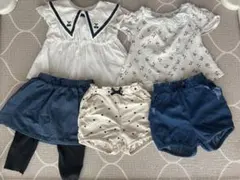 女の子 夏服まとめ売り 95 5点セット