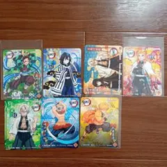 鬼滅の刃 ステッカー 7枚セット　丸美屋