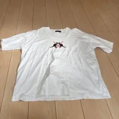 KANGOL act'm コラボ Tシャツ ホワイト Lサイズ