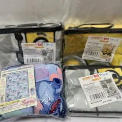 O*미디엄 미니언즈 스티치 오버사이즈 블랭킷