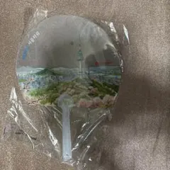 韓国製透明うちわ
