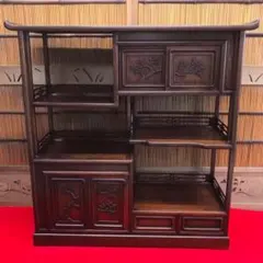 唐木家具 茶箪笥 【SX1241T】 唐木家具 茶箪笥 【SX1241T】 - メルカリ