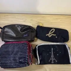 agnis b. ポーチ4セット