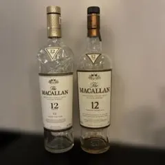 空瓶The Macallan 12年 シングルモルトウイスキー