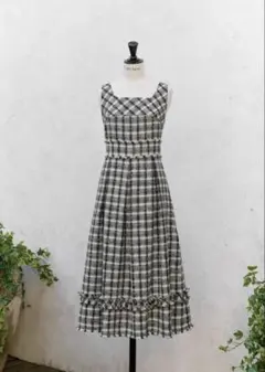 herlipto Summer Tweed Midi Dress / M - メルカリ