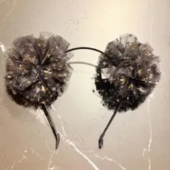 ディズニー　ミッキー　キラキラ　カチューシャ　公式