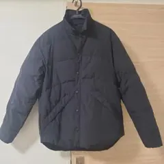 REGAL 黒 ダウンシャツジャケット