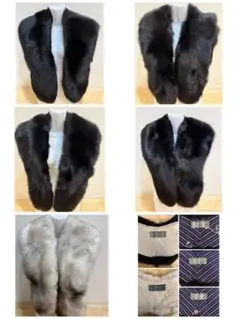 SAGAFOX【未使用品】フォックス ショール 成人式 毛皮 リアルファー