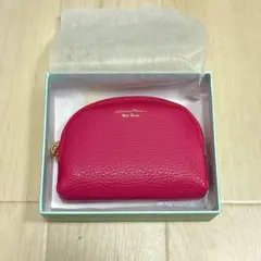 Samantha Thavasa 牛革 ポーチ ピンク