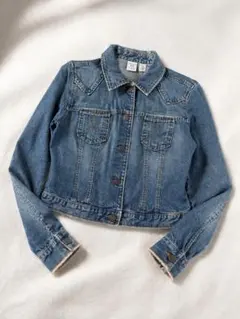 ARMANI デニムジャケット S ヴィンテージ加工 美シルエット A/Xのサムネイル