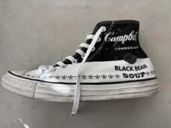 CONVERSE キャンベルスープ ブラックビーンスープ　オールスター
