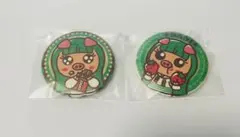 ろこまこあこ 缶バッジ 2個