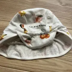 GELATO PIQUE ベビー帽子 フルーツアニマル柄
