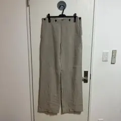 wjk VINTAGE LINEN SAILOR PANTSベージュ MUSED
