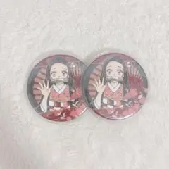 鬼滅の刃 竈門禰豆子 原作絵 缶バッジ