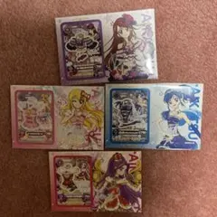アイカツアンコール　セブンイレブン シール付きインデックス 美月 蘭 あおい