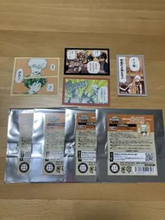 ヒロアカ　爆豪勝己　ステッカー　原画展 切島鋭児郎　緑谷出久　轟焦凍　常闇踏陰