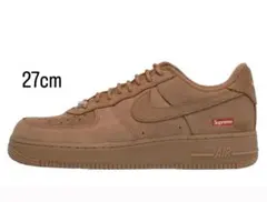 Supreme × Nike Air Force1 Low Wheat 27cm