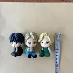 K-POPアイドルフィギュア 3体セット　BTS タイニータン