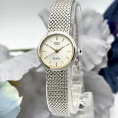 新品電池✨SEIKO✨　エクセリーヌ　レディース腕時計 メッシュ ブレスウォッチ