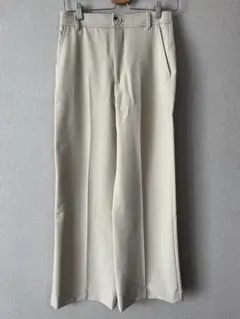 ZARA ベージュ ワイドパンツ XS