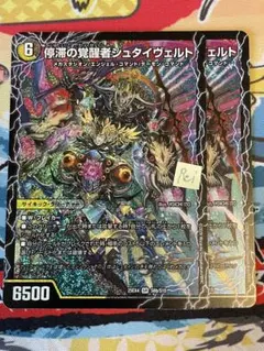 2枚 時空の停滞シュタイヴァル 停滞の覚醒者シュタイヴェルト 1