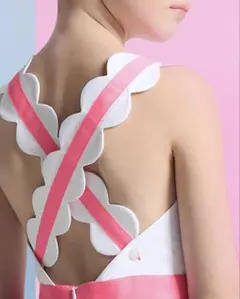 JACADI♡ワンピース バッククロス　ネイビー　6A