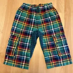 おまとめ購入様専用ページ ファミリア　チェック柄ハーフパンツ　120cm