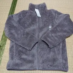 ✩新品未使用✩UNIQLO ブラウン フリースジャケット Lサイズ