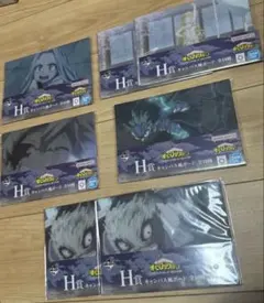 ヒロアカ一番くじ h賞 キャンバス風ボード 5種類セット いつまでも