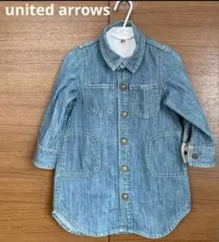 united arrows デニムワンピース