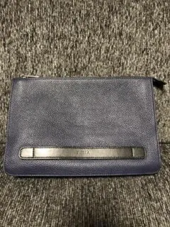 FURLA フルラ メンズ レザー クラッチバッグ ハンドバッグ