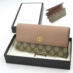 ✨Sランク・箱付き✨　GUCCI 長財布　インターロッキング　GG ダブルG