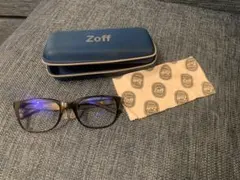 Zoff メガネ　ブルーライトカット　オマケ付き