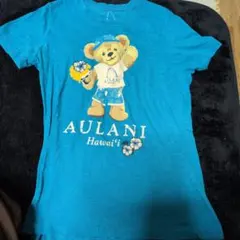 AULANI 青 Tシャツ Sサイズ