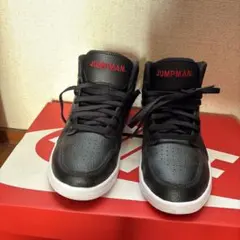 NIKE JORDAN ブラック ハイカットスニーカー22cm