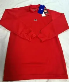 Mizuno プレスサーモ 長袖 アンダーシャツ レッド　150cm