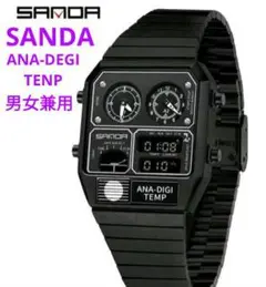 特価中★■ 新品 SANDA ANA-DEGI TENP 男女兼用 腕時計