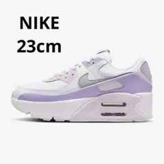 [値下げ]【新品未使用】ナイキ エアマックス90 LV8 ホワイト/パープル