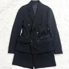 シェラック　セマンスティック　裾着脱　ダブルジャケット　ストレッチ　レーヨン混のサムネイル