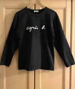 agnès b. アニエスベー黒 長袖Tシャツ