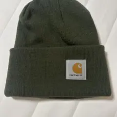 Carhartt ニット帽 ビーニー オリーブのサムネイル